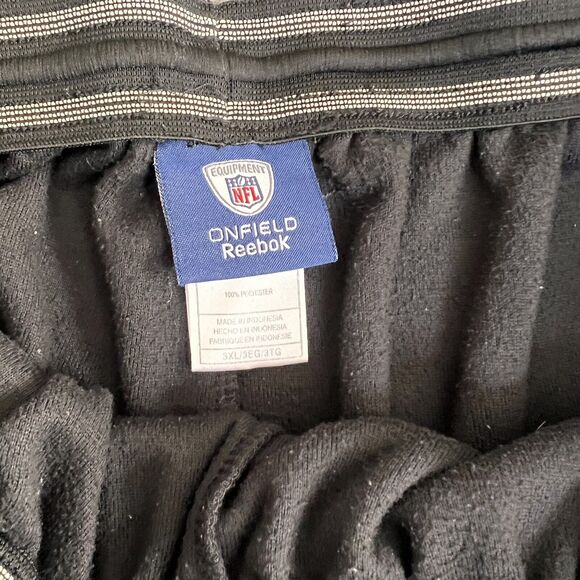 Phila Eagles Joggers Men’s 3XL Reebok On Field NFL‎ Equipment Fleece Black - Picture 5 of 9